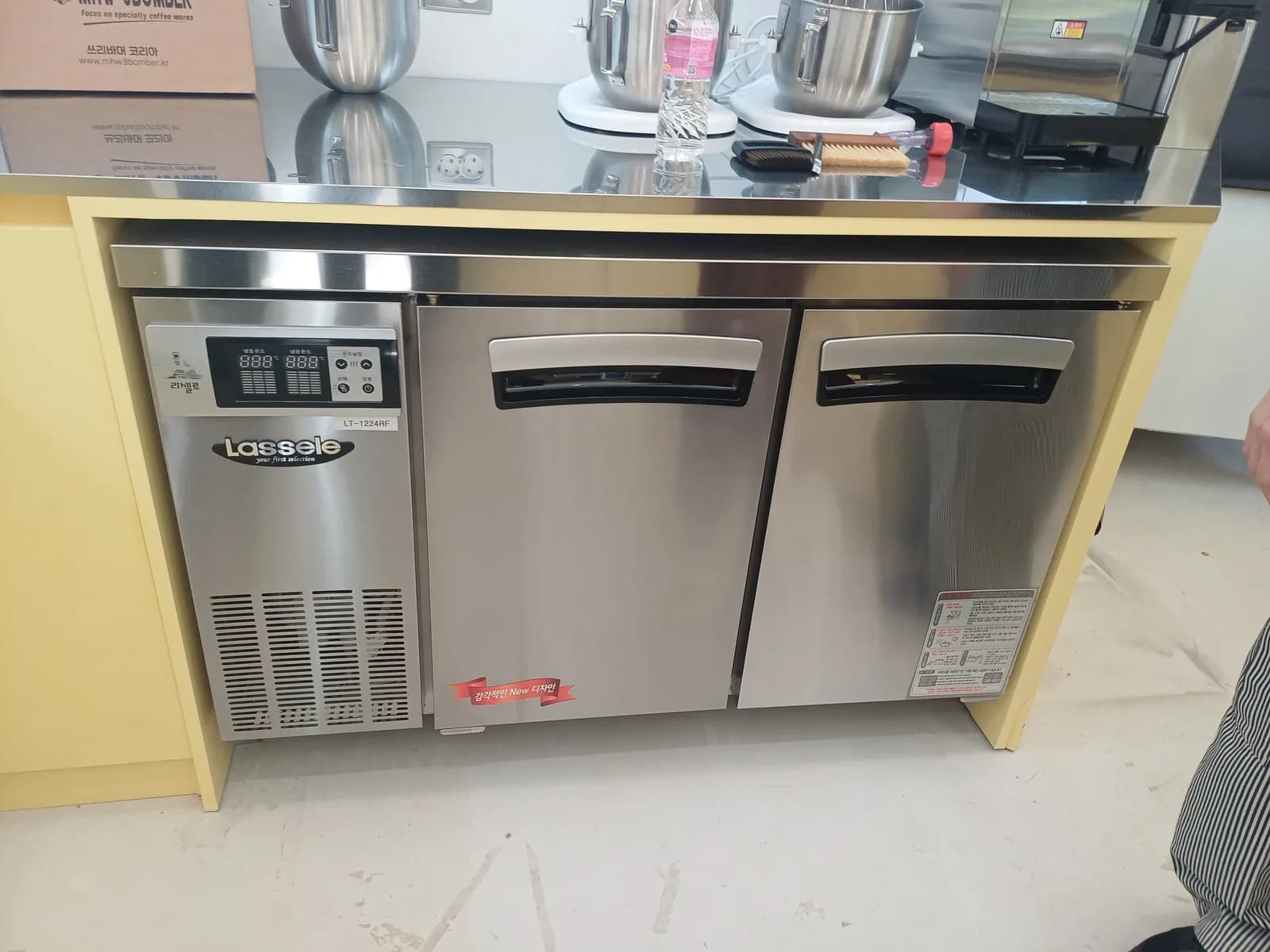 라셀르 테이블냉장냉동고 1200 중고 간냉식 LT-1224RF 분당 카페 납품 대표 사진