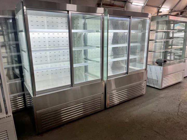 반찬 쇼케이스 냉장고 1200 중고 4단 앞문형 상품 사진 9
