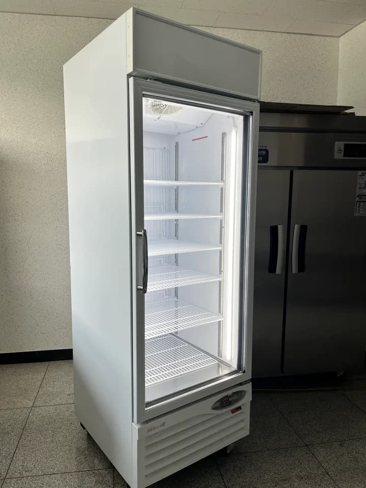 아이스크림 냉동고 쇼케이스 간냉식 중고 밀키트 업소용 수직 터보에어 제품 사진