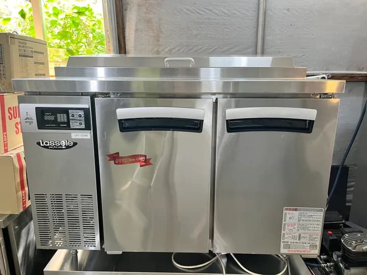 라셀르 토핑냉장고 1200 중고 LPT-1224R 제품 사진