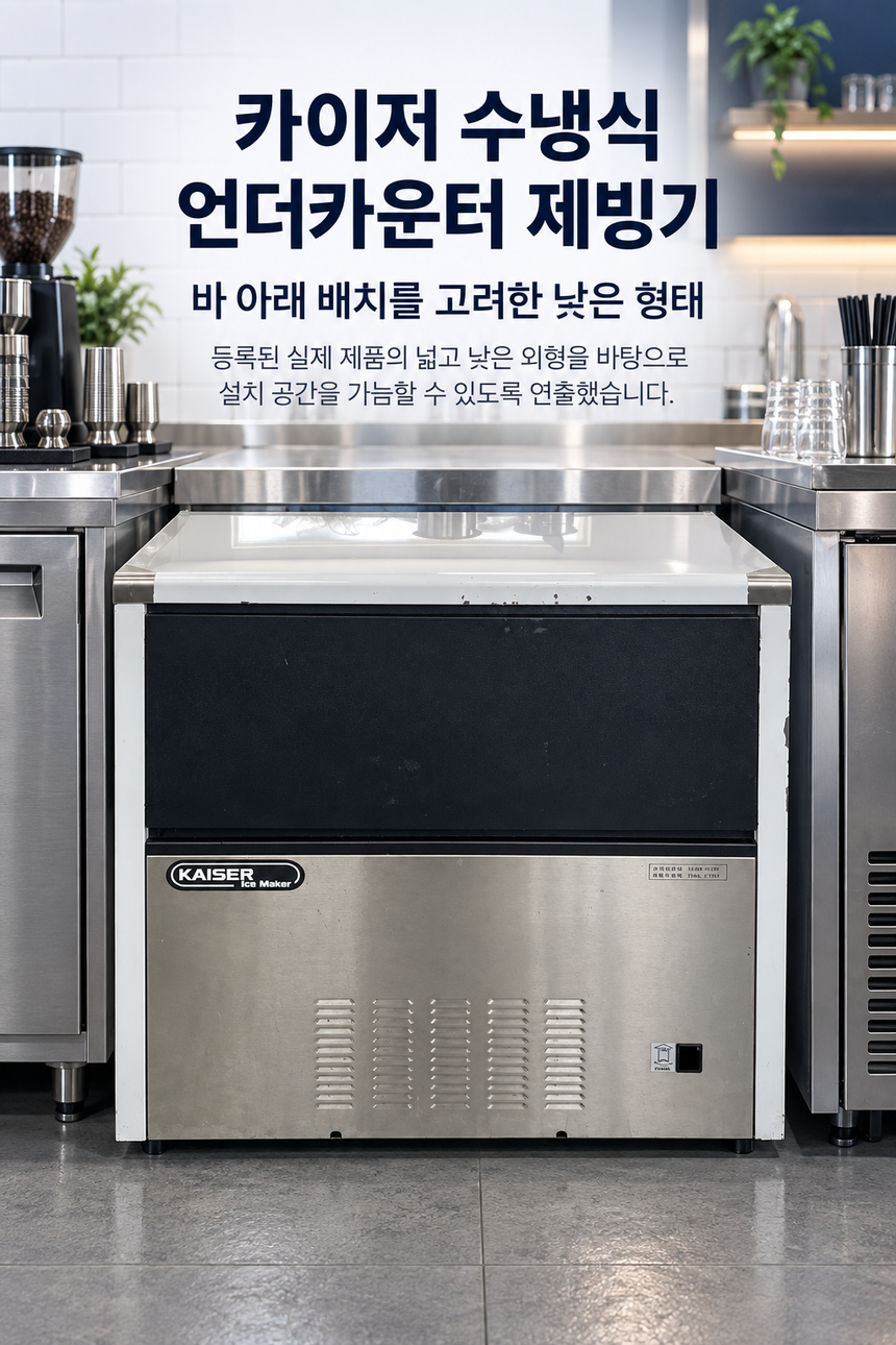 카이저 제빙기 중고 상세페이지 1