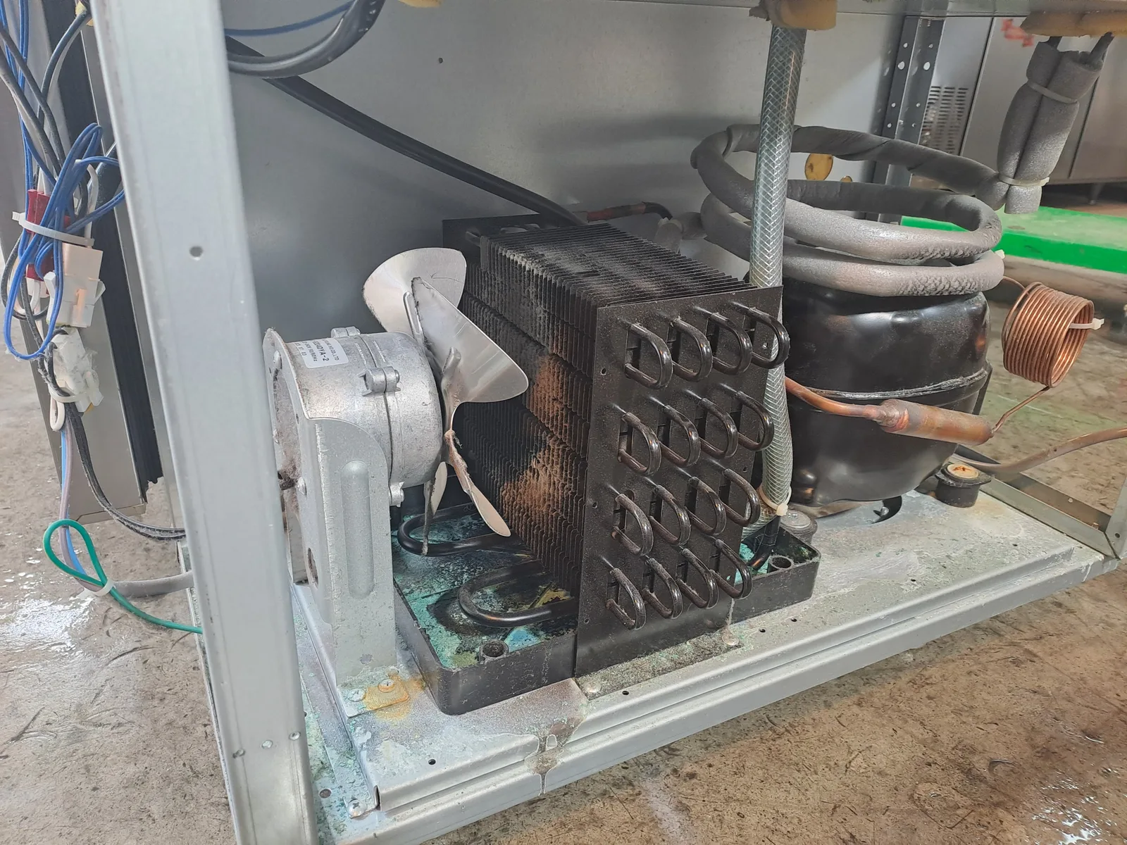 라셀르 테이블냉장고 900 중고 lt-914r 현장 사진