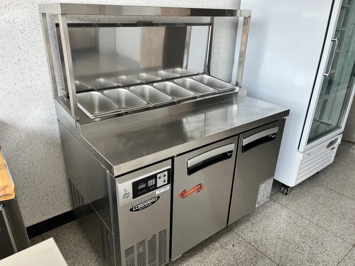 라셀르 토핑냉장고 1200 중고 규격 사진 5