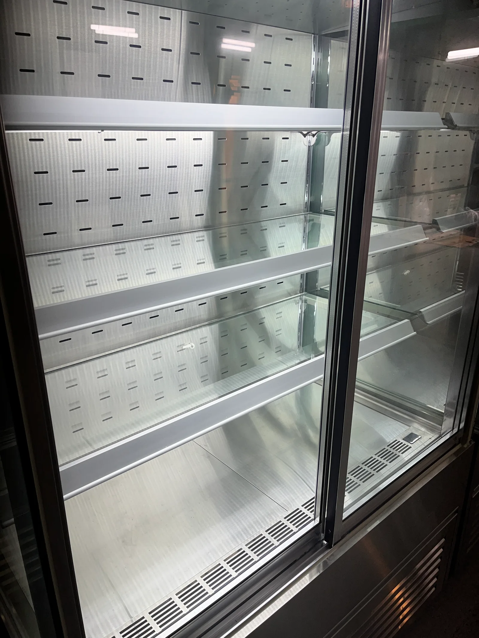 반찬 쇼케이스 냉장고 1200 중고 4단 앞문형 사진상세 6
