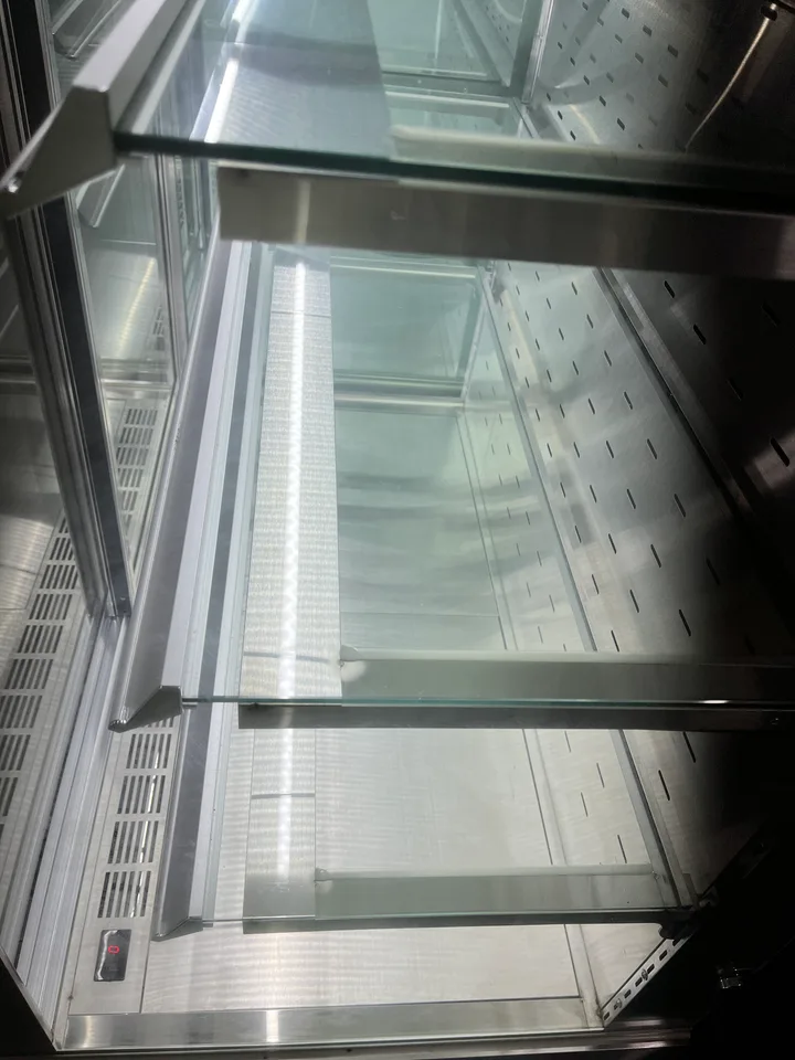 반찬 쇼케이스 냉장고 1200 중고 4단 앞문형 규격 사진 5