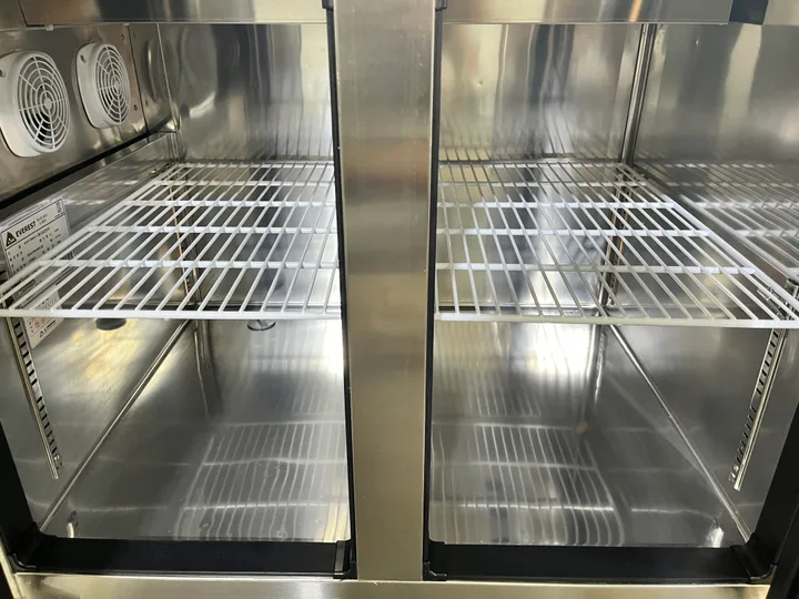 부성 토핑냉장고 1200 간냉식 중고 밧드 바트 업소용 샐러드 피자 규격 사진 8
