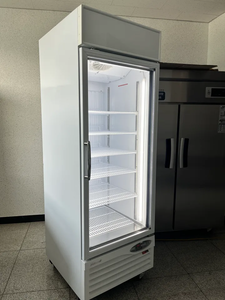 아이스크림 냉동고 쇼케이스 간냉식 중고 밀키트 업소용 수직 터보에어 대표 이미지